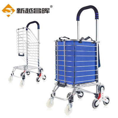 买菜手拉车8轮-加厚铝合金
