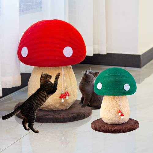蘑菇头猫抓柱30.5*30.5*36cm